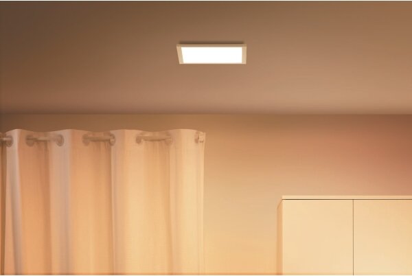 WiZ - LED Stmievateľné stropné svietidlo SUPERSLIM LED/12W/230V biela Wi-Fi