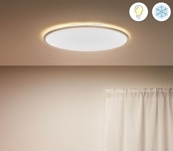 WiZ - LED Stmievateľné stropné svietidlo SUPERSLIM LED/32W/230V biela Wi-Fi