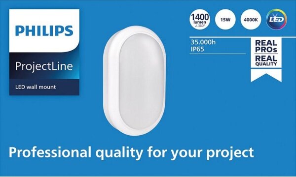 Philips - LED Nástenné svietidlo PROJECTLINE LED/15W/230V IP65
