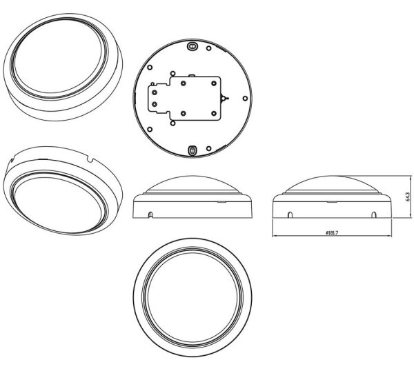 Philips - LED Nástenné svietidlo PROJECTLINE LED/15W/230V IP65