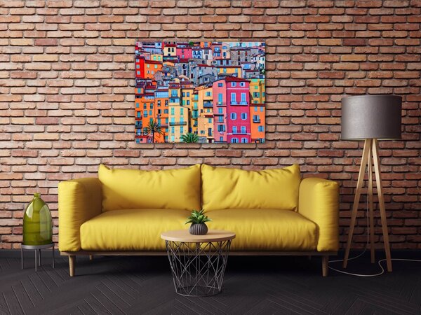Impresi Obraz Farebné domy - 90 x 70 cm