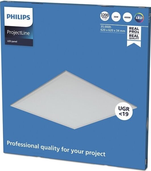 Philips - Podhľadový LED panel PROJECTLINE LED/36W/230V 62x62 cm