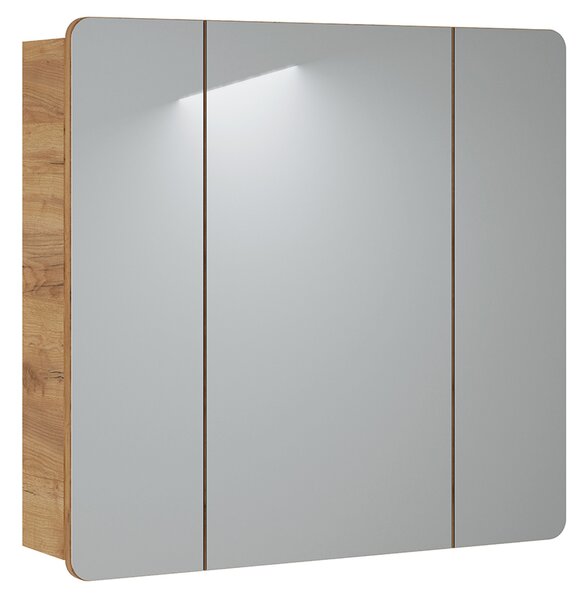 Kúpeľňová zrkadlová skrinka ARUBA 80 cm