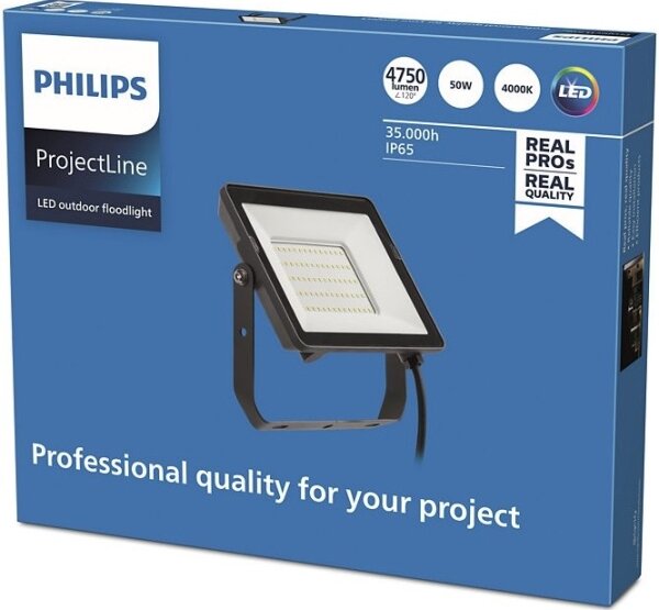 Philips - LED Vonkajší reflektor PROJECTLINE LED/50W/230V IP65 4000K