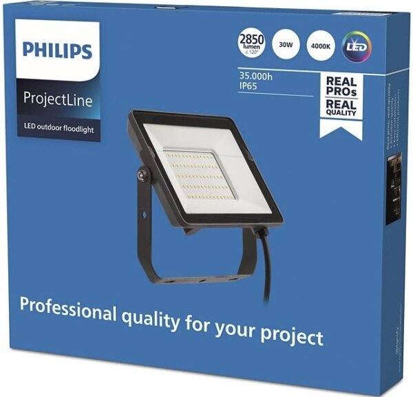 Philips - LED Vonkajší reflektor PROJECTLINE LED/30W/230V IP65 4000K