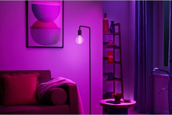 LED RGBW Stmievateľná žiarovka G95 E27/6,3W/230V 2200-6500K Wi-Fi - WiZ