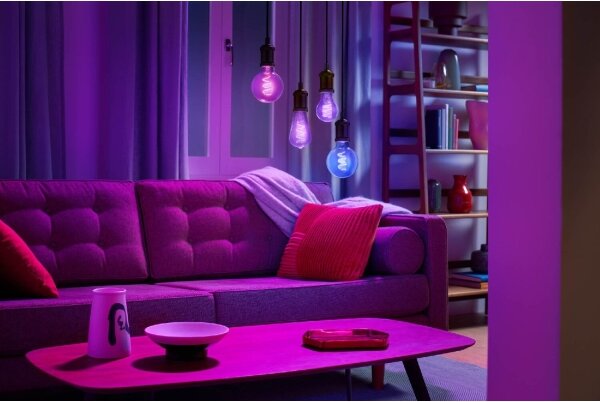 LED RGBW Stmievateľná žiarovka G95 E27/6,3W/230V 2200-6500K Wi-Fi - WiZ