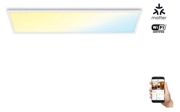 WiZ - LED Stmievateľný panel SUPERSLIM LED/36W/230V 2700-6500K Wi-Fi biela