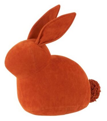 Zajac oranžový zamatový 3ks set KIDS
