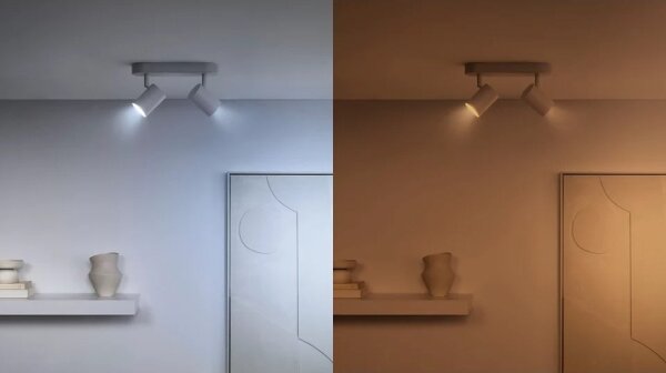 SADA 2x LED Stmievateľná žiarovka PAR16 GU10/4,7W/230V 2700-6500K CRI 90 Wi-Fi-WiZ