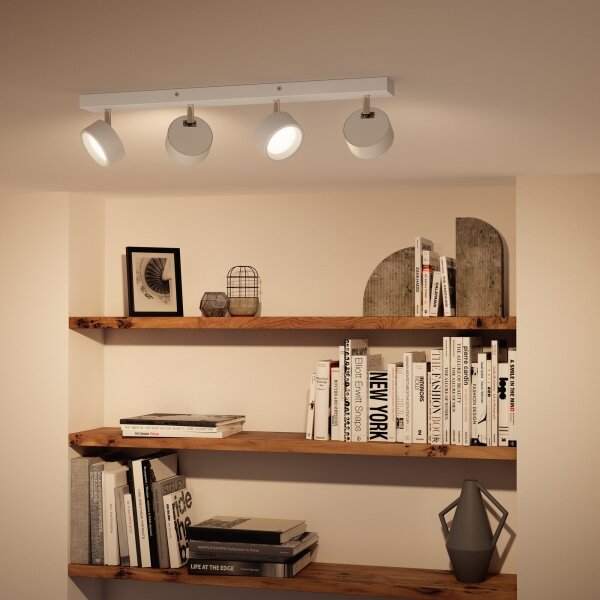 Philips - LED Bodové svietidlo BRACIA 4xLED/5,5W/230V biela