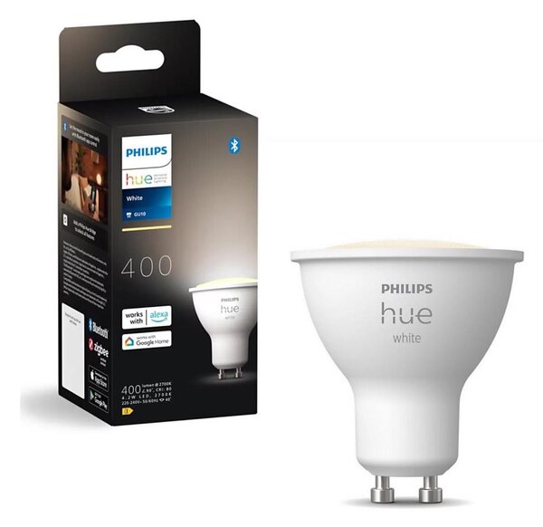 LED Stmievateľná žiarovka Philips Hue WHITE GU10/4,2W/230V 2700K