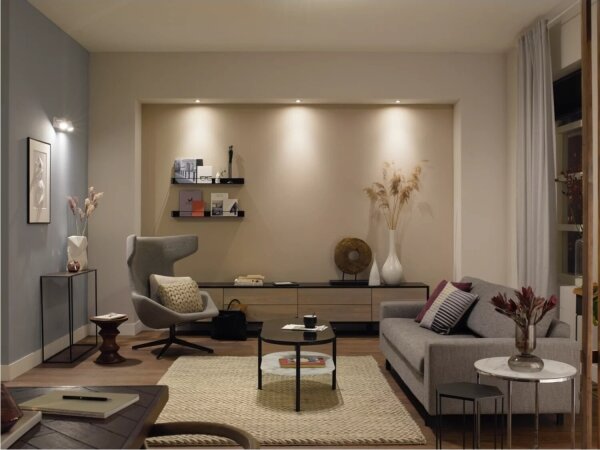 SADA 3x LED Stmievateľná žiarovka Philips Hue WHITE AMB. GU10/4,2W/230V 2200-6500K