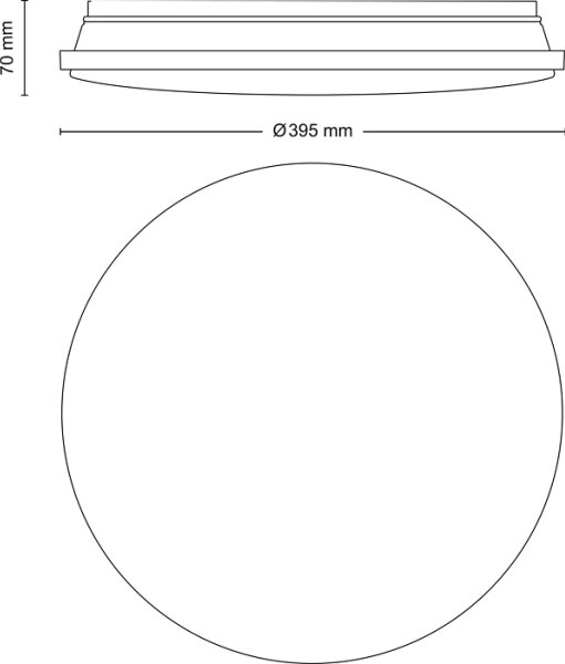 Philips - LED Stmievateľné stropné svietidlo WINCEL LED/24W/230V 2700-6500K + DO