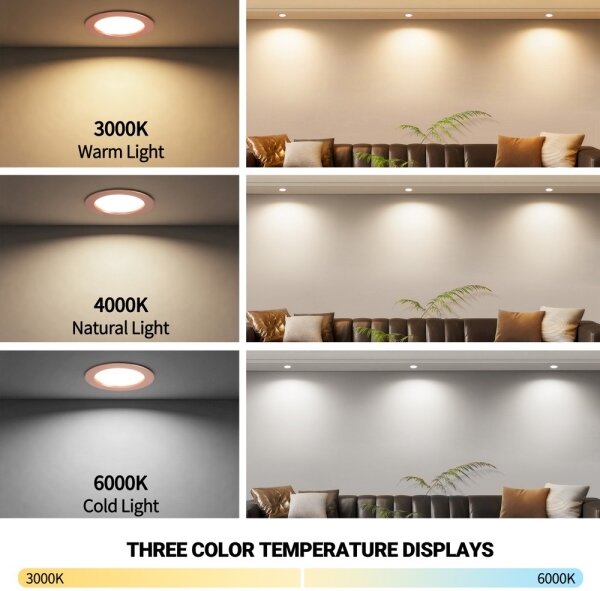 Immax NEO 07330L - LED stmievateľné podhľadové svietidlo DOWN LED/12W/230V Wi-Fi Tuya, priemer 12 cm, ružové zlato