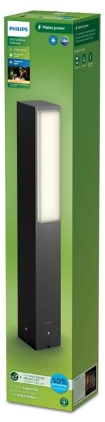 Philips - LED Vonkajšia lampa STRATOSPHERE LED/3,8W/230V 42 cm 2700K IP44