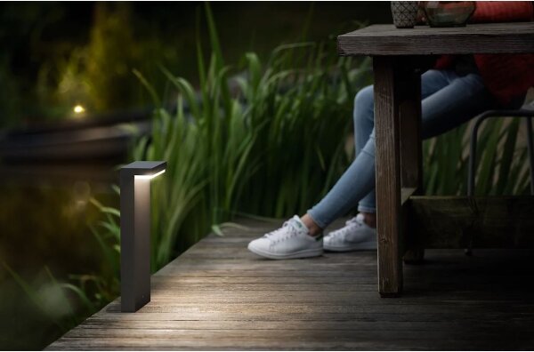 Philips - LED Vonkajšia lampa BUSTAN LED/3,8W/230V 40 cm IP44