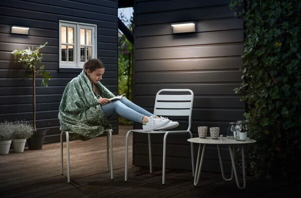 Philips - LED Vonkajšie nástenné svietidlo BUSTAN LED/3,8W/230V 4000K IP44