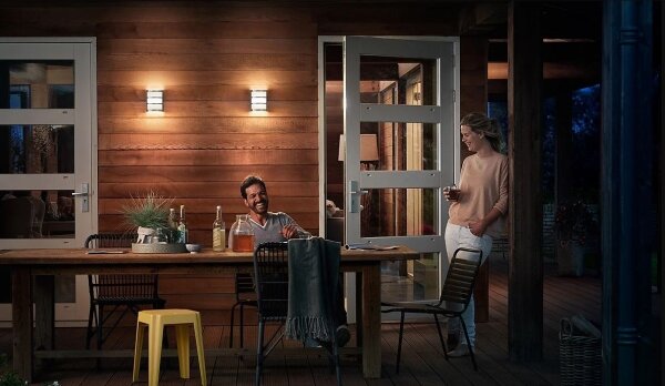Philips - LED Vonkajšie nástenné svietidlo PYTHON LED/3,8W/230V IP44