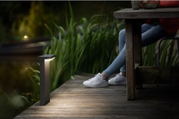 Philips - LED Vonkajšia lampa BUSTAN LED/3,8W/230V 77 cm IP44