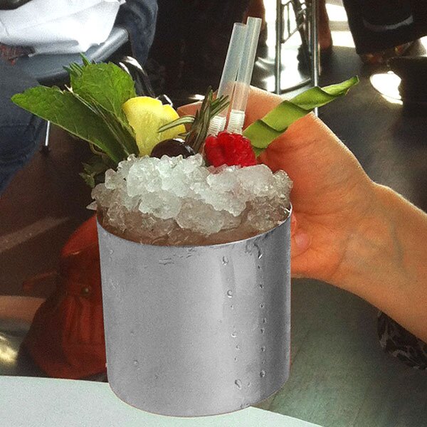 Bar@drinkstuff Nerezový Moscow Mule pohár 350ml /12.3oz Množstvo: 12 ks
