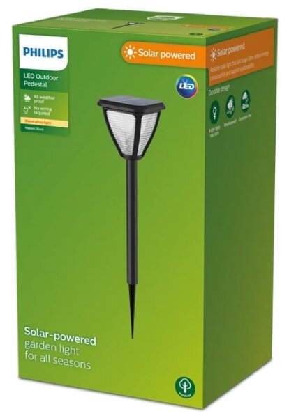 Philips - LED Solárna lampa VAPORA LED/1,5W/3,7V 1500 mAh IP44