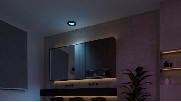 Philips -SADA 3x LED RGBW Stmievateľné kúpeľňové svietidlo Hue SLIM LED/8,3W/230V