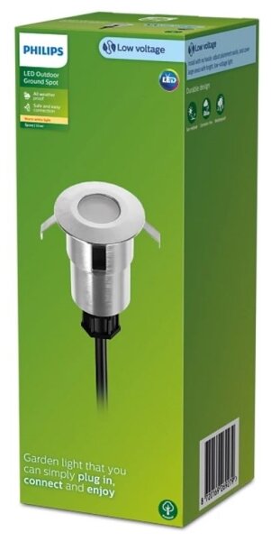 Philips - LED Vonkajšie zápustné svietidlo SPORE LED/1W/24V IP67