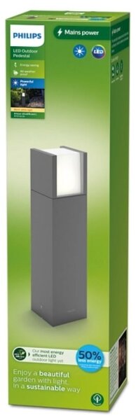 Philips - LED Vonkajšia lampa ARBOUR LED/3,8W/230V 40 cm IP44