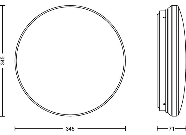 Philips - LED Stropné svietidlo so senzorom ACUNA LED/21W/230V 2700K