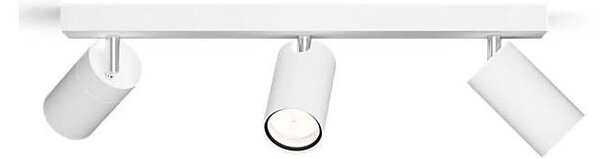 Philips - Kúpeľňové bodové svietidlo IDRIS 3xGU10/5W/230V IP44 biela