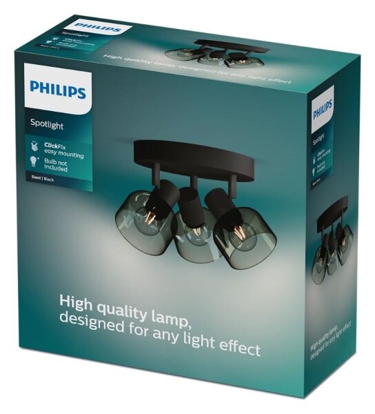 Philips - Bodové svietidlo SLEET 3xE14/25W/230V
