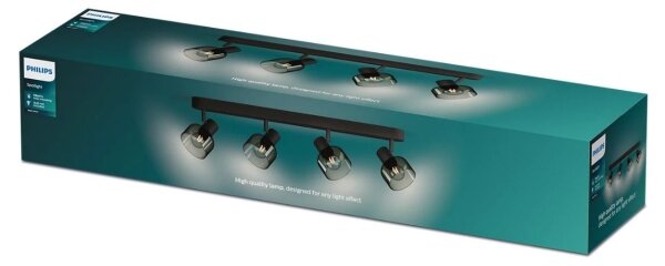 Philips - Bodové svietidlo SLEET 4xE14/25W/230V