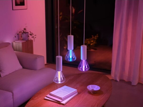 LED RGBW Stmievateľná žiarovka Philips Hue White And Color Ambiance E27/6,8W/230V
