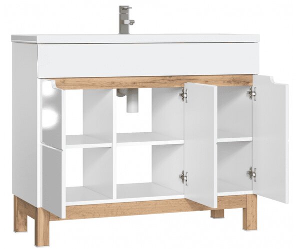 Skrinka pod umývadlo BALI White 825 | 100 cm