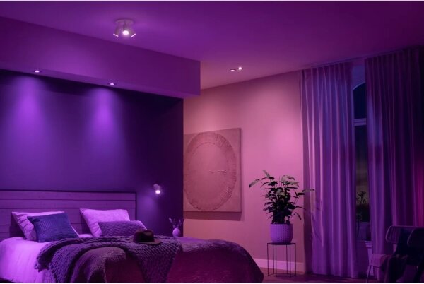 Philips - LED RGBW Stmievateľné bodové svietidlo Hue FUGATO 3xGU10/4,2W/230V biela
