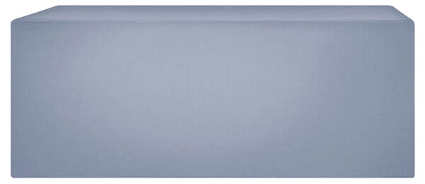 Ochranná plachta na záhradný nábytok sivá PVC polyester 185 x 105 x 75 cm kryt proti dažďu