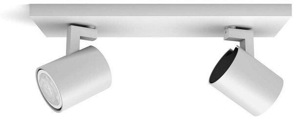 Philips - LED Stmievateľné bodové svietidlo Hue RUNNER 2xGU10/4,2W/230V + DO biela