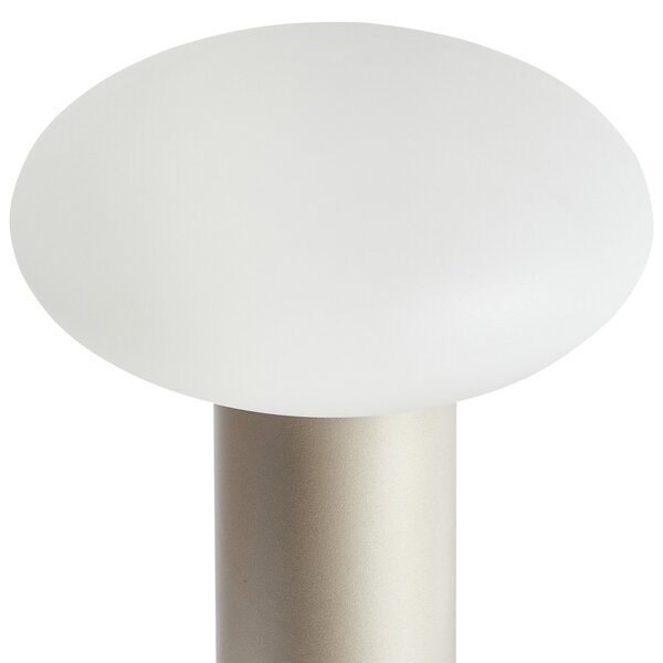 Stolná LED lampa zlatá bezdrôtová železná s tienidlom moderné osvetlenie do interiéru