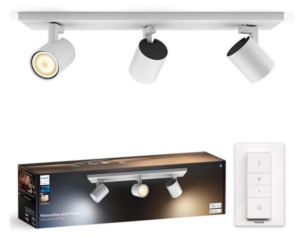 Philips - LED Stmievateľné bodové svietidlo Hue RUNNER 3xGU10/4,2W/230V + DO biela