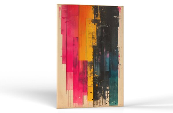 Abstrakt Farebný dážď | Obrazy Vintessia Rozmery obdĺžnik: 20x30