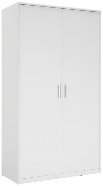 SKRIŇA S OTOČNÝMI DVERAMI, biela, 106/194/54 cm Xora - Skrine