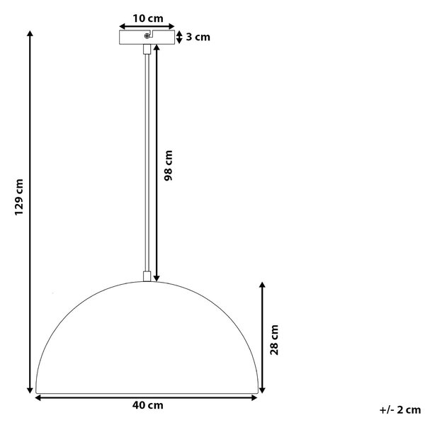 Závesná lampa matná biela polkruhové tienidlo na 1 žiarovku industriálne moderné svietidlo