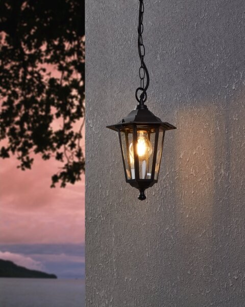 EGLO 22471 - Vonkajšia lampa LATERNA 4 1xE27/60W