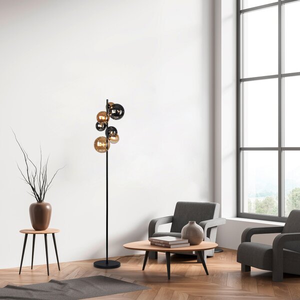 STOJACIA LED LAMPA, 35/35/155 cm - Interiérové svietidlá