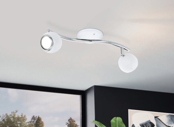EGLO 31002 - LED Bodové svietidlo BIMEDA 2xGU10/3W LED