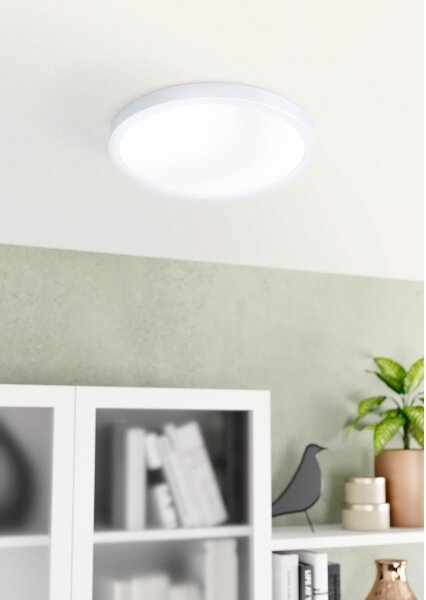 Eglo 30891 - LED kúpeľňové stropné svietidlo FUEVA LED/20,5W/230V IP44 biele