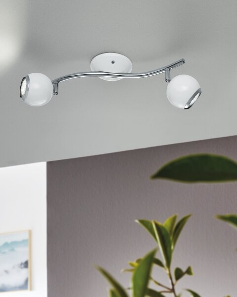 EGLO 31002 - LED Bodové svietidlo BIMEDA 2xGU10/3W LED
