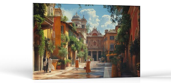 Mesto Slnkom zaliate uličky | Obrazy Vintessia Rozmery obdĺžnik: 20x30