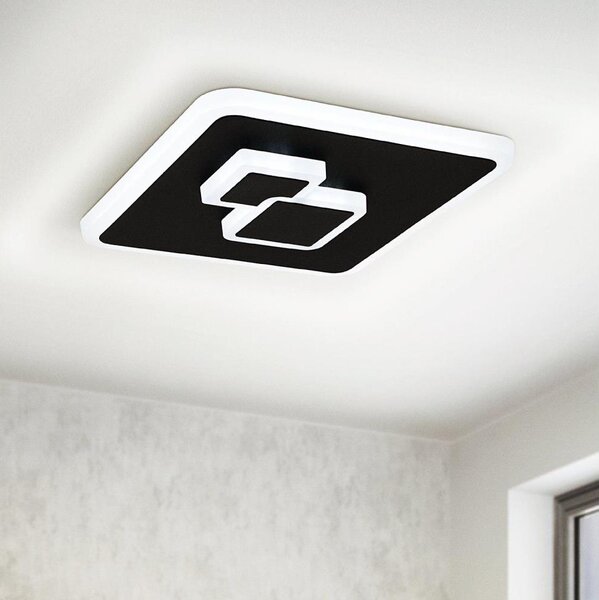 Eglo 30658 - LED Stropné svietidlo CADEGAL LED/7,8W/230V čierna